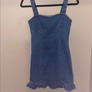 Denim forever 21 dress